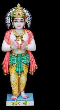 Polished Marble Kuber Statue, Color : Multicolors