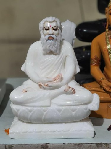 Marble Sant Ravidas Statue