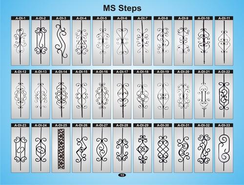 Mild Steel MS Grill Design