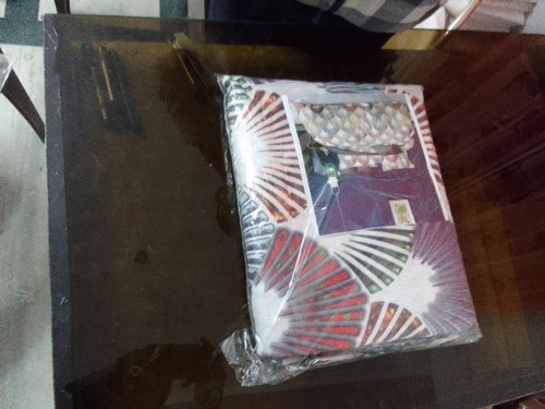 Glace Cotton Bed Sheet, Design : Printed