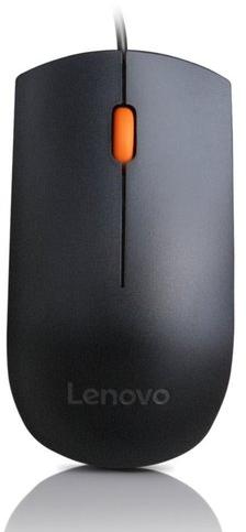 Lenovo 300 USB Mouse, Color : Black