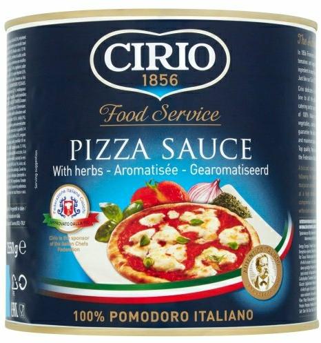 PIZZA SAUCE, Packaging Type : Tin