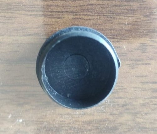 PVC End Cap, Color : Black