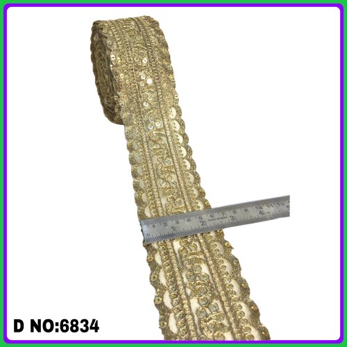 Designer Cut Work Laces, Width : 3 Cm