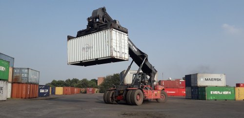 Mild Steel Shipping Container, Capacity : 20-30 Ton