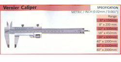 Yuzuki Stainless Steel Vernier Caliper, Color : Silver