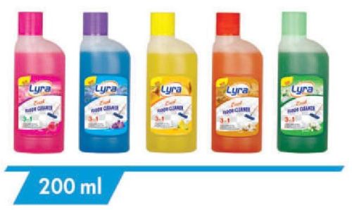 Lyra 200ML Floor Cleaner, Feature : Gives Shining, Long Shelf Life, Remove Germs, Remove Hard Stains