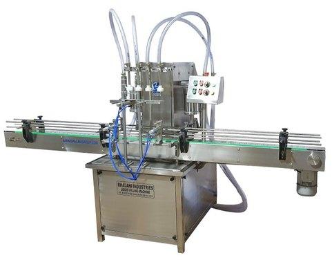 Bhalani Electric Liquide Automatic Liquid Filling Machines, Packaging Type : Bottles