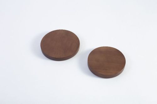 Round Polished Wooden Coaster, For Hotel Use, Restaurant Use, Feature : Fine Finishing