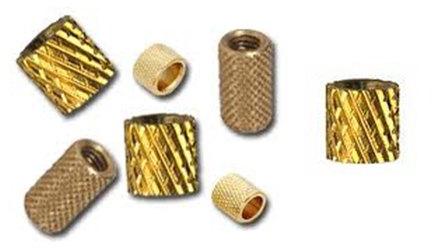 Round Brass Helical Knurled Inserts, For Electrical Fittings, Grade : AISI, ASTM, DIN