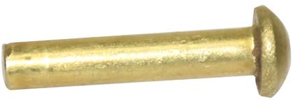 Polished Brass Round Head Rivets, For Fittngs Use, Feature : Fine Finishing, Light Weight, Rust Proof