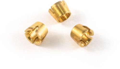 Round Coated Brass Transmission Fittings, Color : Golden