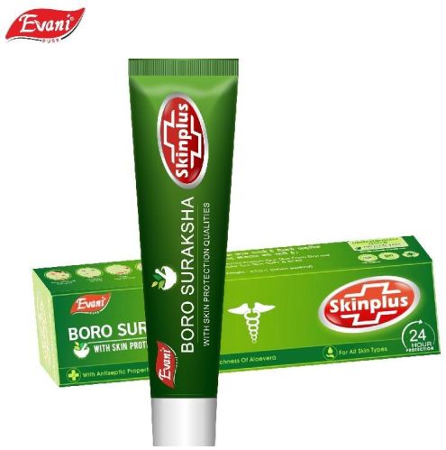 Evani Borosuraksha Skin Plus Cream, Packaging Type : Plastic Tube