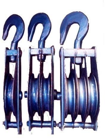 Rassa Pulley, For Construction, Rope Material : Iron