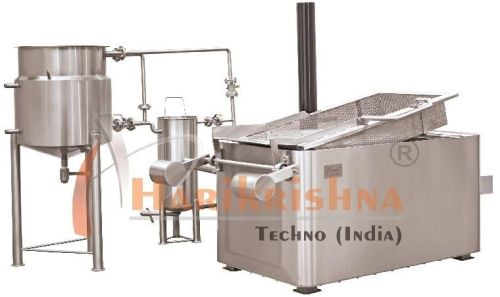 KRISHNA 220v Gas Semi Automatic Stainless Steel RF-1 Rectangular Fryer Machine, Power : 12-15kw