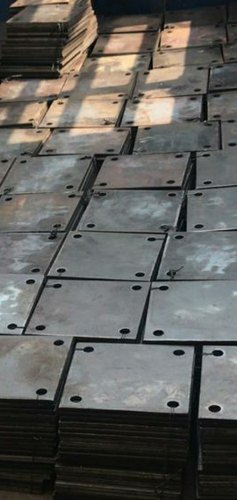 Aim Mild Steel Square Base Plate