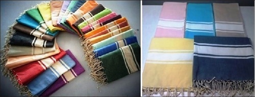 100% Cotton Bed Throws, Size : 100x180cm