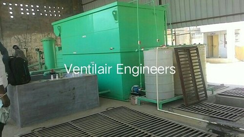 VENTILAIR ENGINEERS Semi-Automatic Waste Water Treatment Plant, Color : AQUAMARINE GREEN