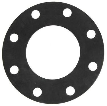 Rubber Flange Gasket, Size : 80mm (Outer Diameter)