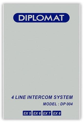 DIPLOMAT EPABX Intercom System 104 For 4 Line Intercommunication