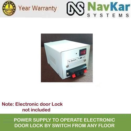 NAVKAR Power Supply To Operate Electronic Door Lock By Switch, Output Voltage: 3.3-48 V