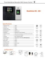 Optical Sensor Biometric Attendance Machine, Certification : ISO 9001:2008 Certified