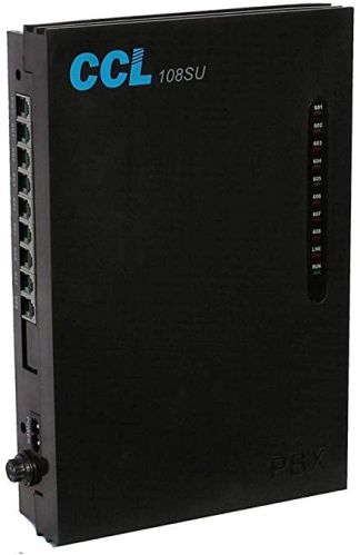 CCL EPABX CLI 416 4 Line-In 16 Intercom Extensions System (Black)