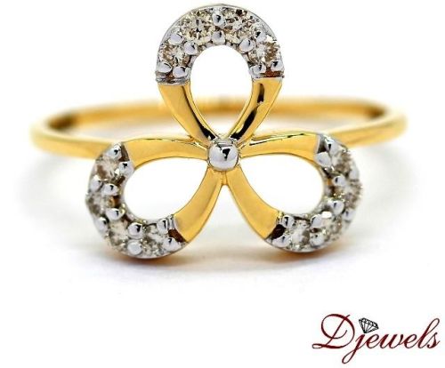 Diamond Gold Ring For Women's At Wholesale Price