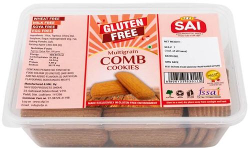 Comb Multigrain Cookies Gluten Free, Shelf Life : 3months