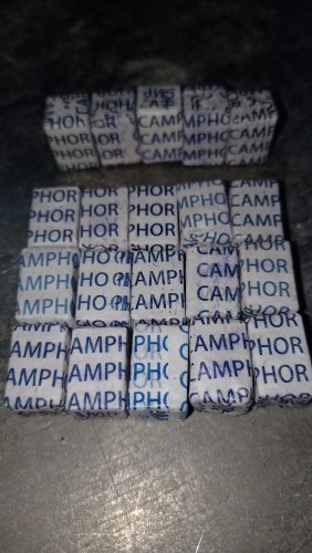 Camphor Tablets In Butter Paper, Size : Standard