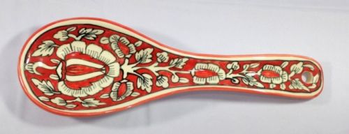 Glossy Finished Ceramic Spoon Rests, For Tableware