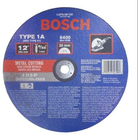 Circular Abrasive Bosch Metal Cutting Wheels, Color : Blue