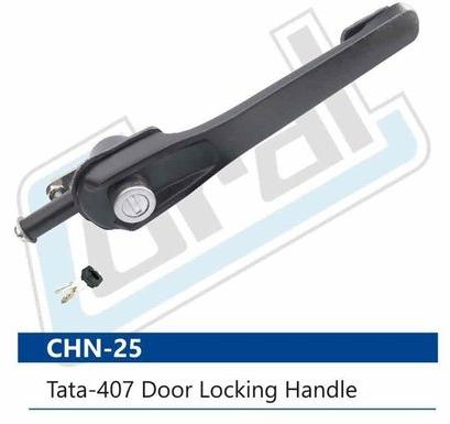 Aluminum Door Locking Handle, Color : Black