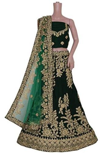 Silk Designer Lehenga Choli, Technics : Machine Made