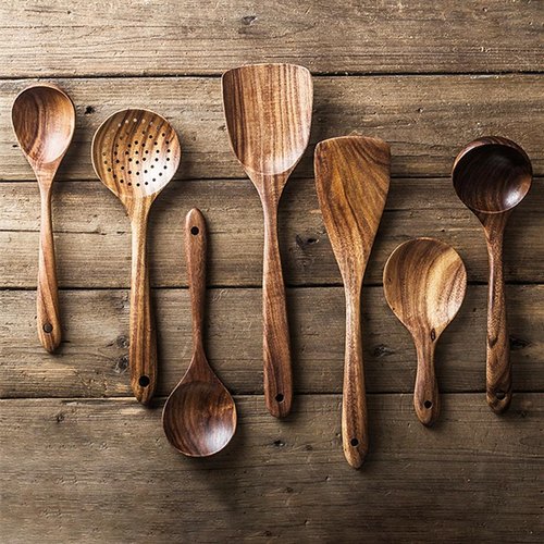 Wooden Cutlery, Color : Brown