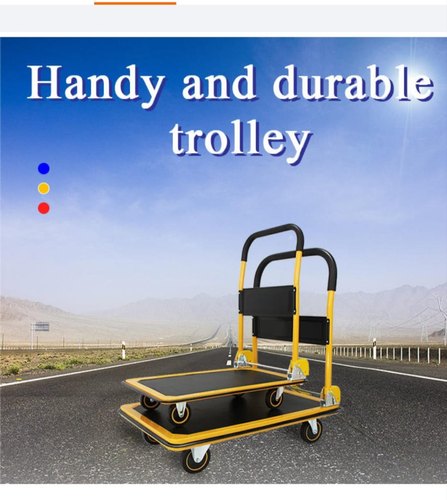 Mild Steel Platform Trolley Foldable