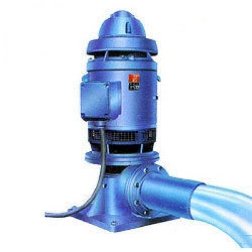 Polished Vertical Turbine Water Pump Set, For Industrial, Color : Blue