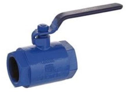 Stainless Steel 2PC Screwed Ball Valve, Size : 1/2 Inch