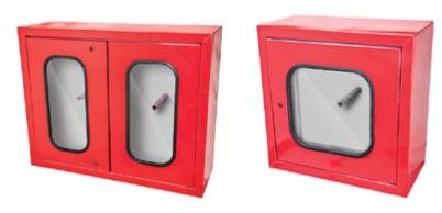 Mild Steel Polished MS Fire Hose Box, For Commercial, Industrial