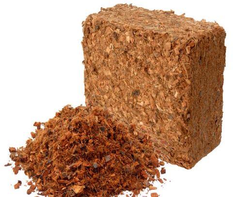 Coco Husk Chips Block, Packaging Type : Brown, Moisture : 20%