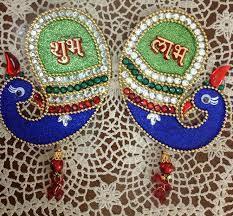 Plastic Diwali Stickers, Shape : Rectangular