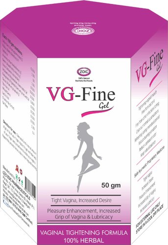 Vg Fine Vaginal Tightening Formula Gel, Packaging Type : Box