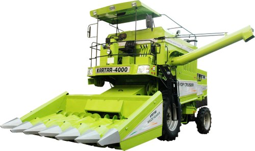 Maize Combine Harvester, Color : Parrot Green