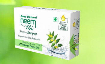 New Natural Neem Bathing Bar, For Personal, Skin Care, Color : Green, Light Green
