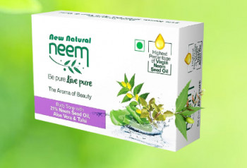Herbal New Natural Neem Soap, Feature : Effectiveness, Pure Quality, Skin-Friendley