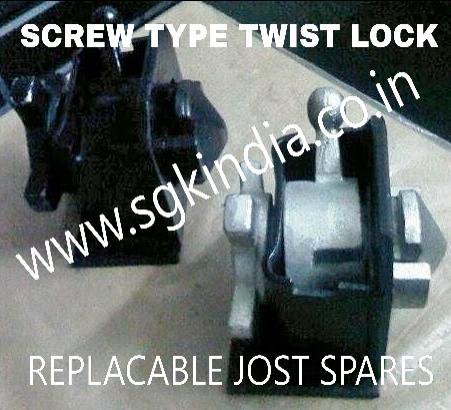 Power Coated 7-10kg Iron Container Locks, Certification : ISI Certified, SGS Certified