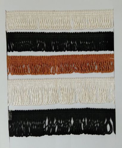 Viscose Frill Lace, For Fabric Use, Feature : Good Quality, Impeccable Finish