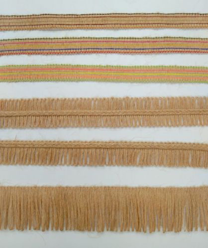 Jute Trim, For Dress, Sarees, Suit, Feature : Fine Finished, Durable