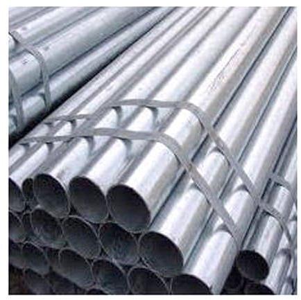 Round Iron Hot Dip Galvanizing Pipe, Color : Silver