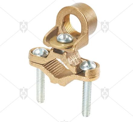 4 To 8 Brass Grounding Pipe Clamp